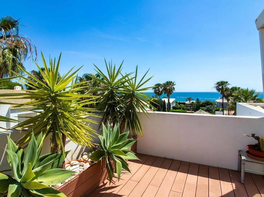 Dunas Salgados House - Sea View & Garage & Bbq & Salgados Beach Albufeira Luaran gambar