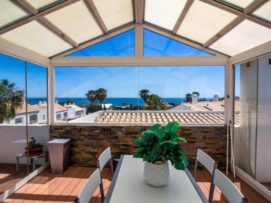 Dunas Salgados House - Sea View & Garage & Bbq & Salgados Beach Albufeira Luaran gambar