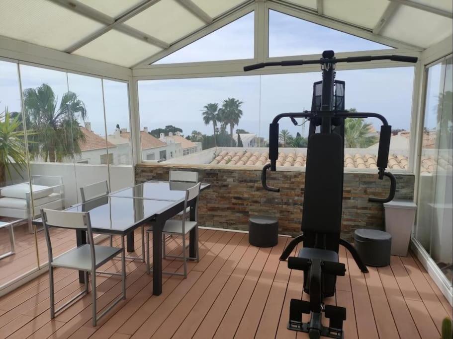 Dunas Salgados House - Sea View & Garage & Bbq & Salgados Beach Albufeira Luaran gambar